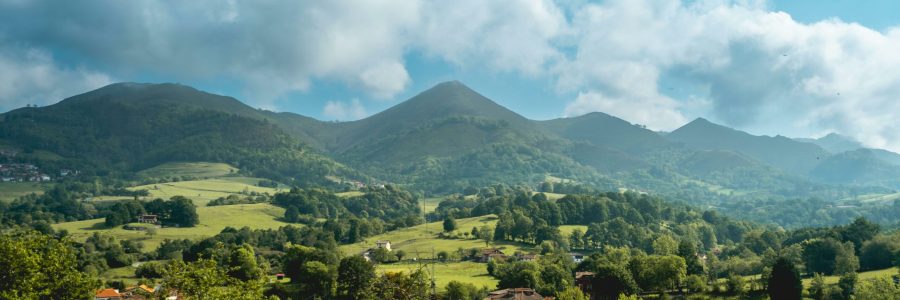 imagen de un paisaje asturiano